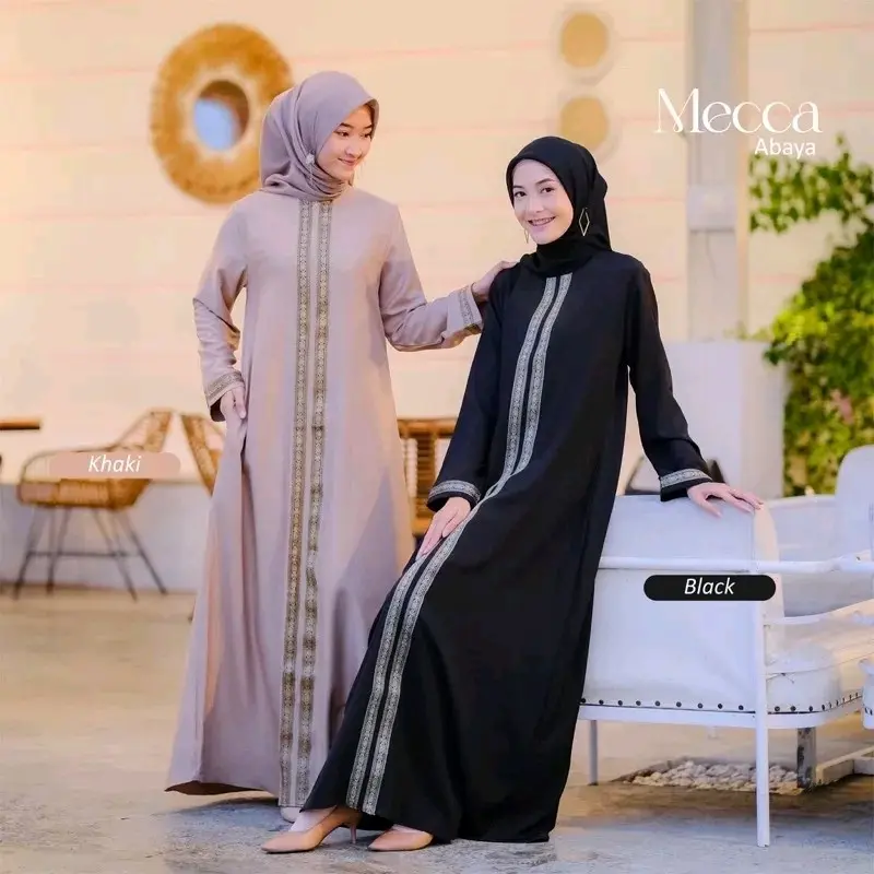 Gamis abaya Gamis wanita muslim/gamis mewah bahan cotton/gamis polos jumbo terbaru Muslim Dress Syari