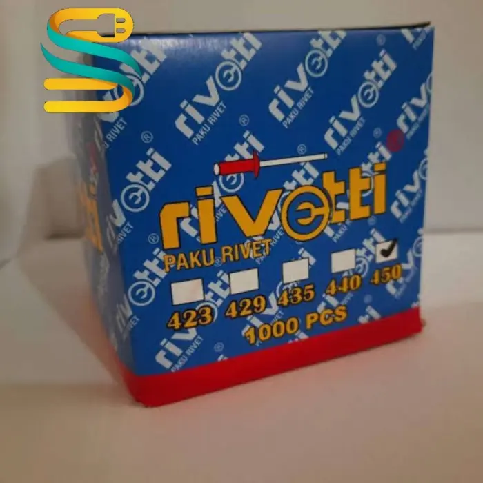 Paku Rivet 450 (3,2mm x 12,7mm) RIVETTI 1000pcs