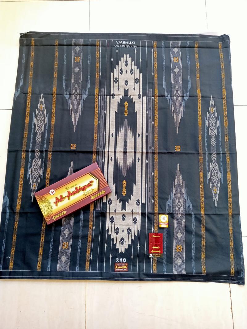 Product Introduction of Sarung Al Anbiyaa Motif BHS Terbaru Sarung Sholat Pria Dewasa Murah Sarung Santri Viral Muslim Printing 1