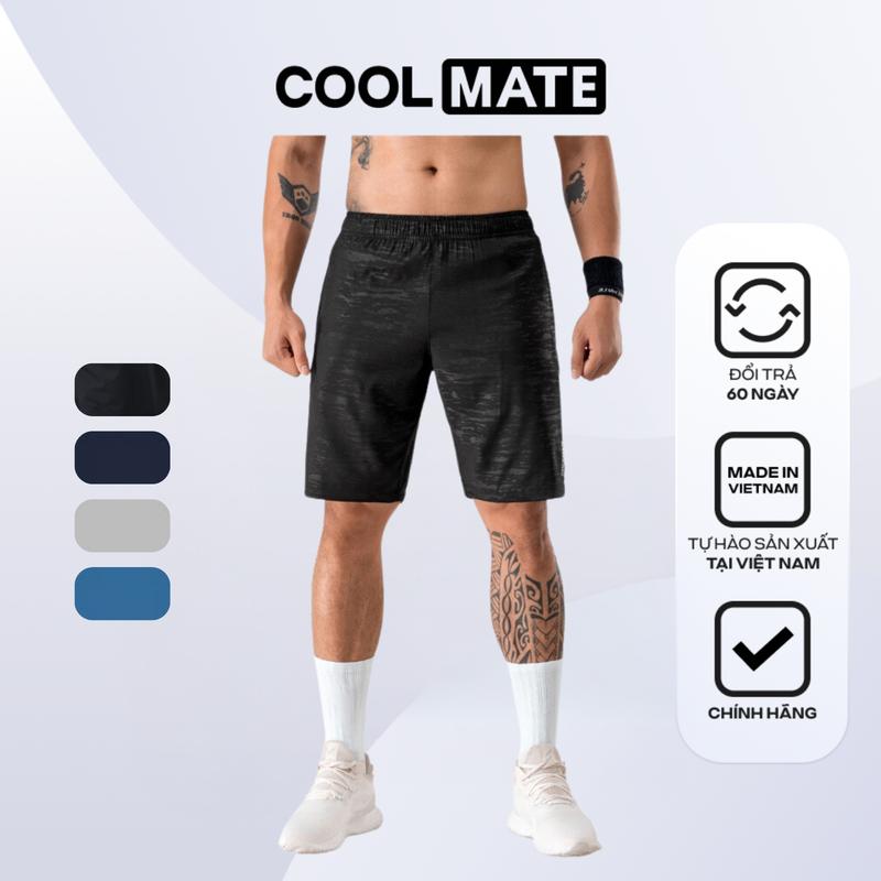 Quần Short nam Ultra Pro thoải mái vận động có túi khóa kéo - Coolmate