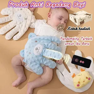 Dengan kendali jarak jauh  Baby Soothing Palm/Fall Asleep Independently/Anti Startled /Anti flatulence /Automatic Clapping Bayi Teether