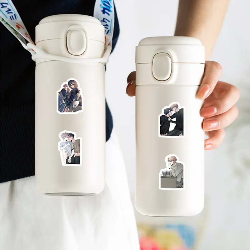 (sẵn-new) Set 100 stickers Bản Phác Thảo Korean BL Manwha  Acrylic Stand Secret Service Hình dán 4