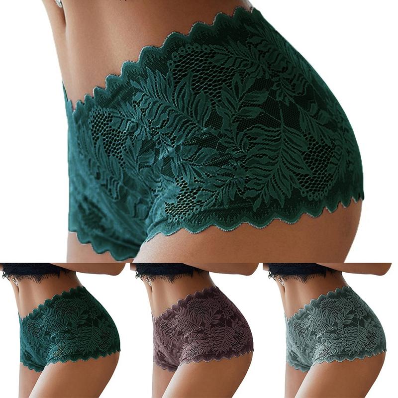 Quần Lót Ren Xuyên Thấu, Đồ Lót Nữ Gợi Cảm, Quần Lót Boxer, Đồ Lót, Quần Lót, Ngoại Cỡ 5
