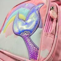 Gambar FARNELL - Tas Sekolah Cewek SD SMP Ransel Anak Perempuan Cewek Rainbow Mermaid 188 Fashion - Pink dari Toko Tas Diamond Kota Bandung 5 Tokopedia