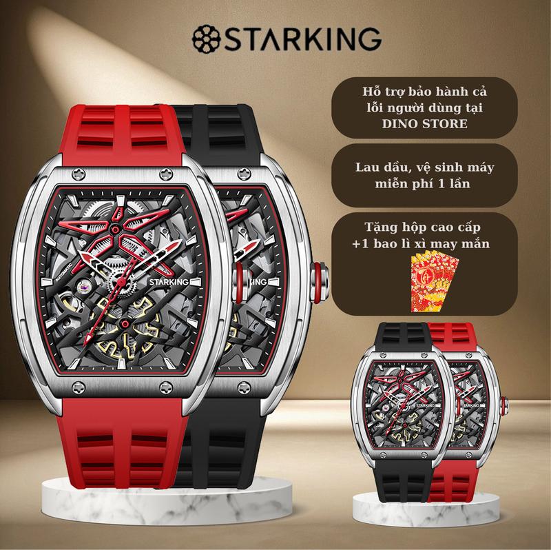 Đồng Hồ Cơ Nam STARKING AM0530 Máy Cơ Nhật Bản NH38A Phiên Bản Chòm Sao Công Nghệ Bảo hành chính hãng 5 năm- chống nước chuẩn 5 ATM