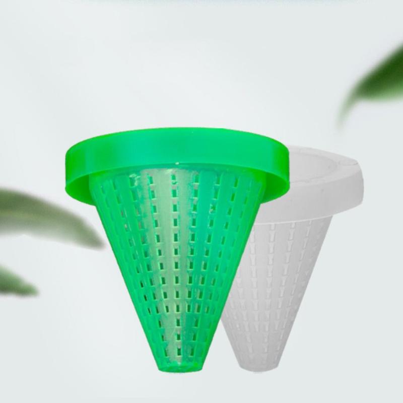 Product Introduction of teewow Accessories Tapered Hopper Basket Automatic Feeder Plastic With Suction Cup Conical feeder Aquarium Red Worm Feeding 18