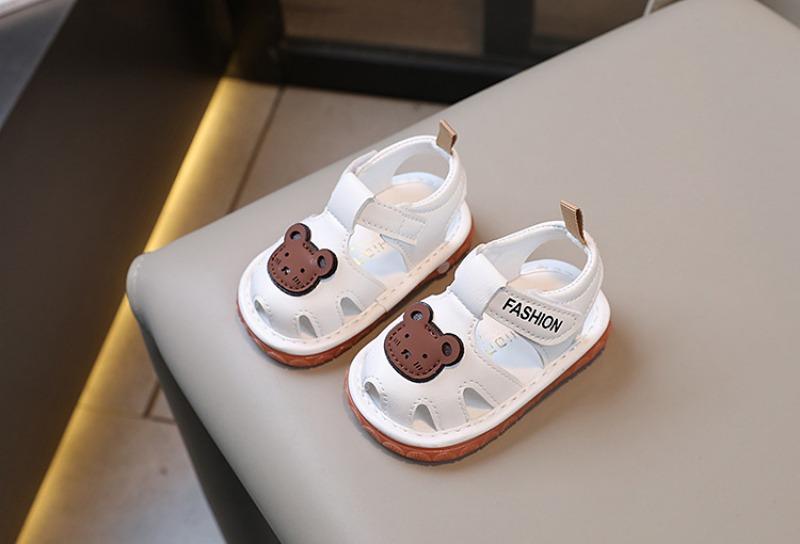 Product Introduction of Call shoelace ring soft soled baby toddler shoes Boys baby shoes girls baotou baby sandals 12