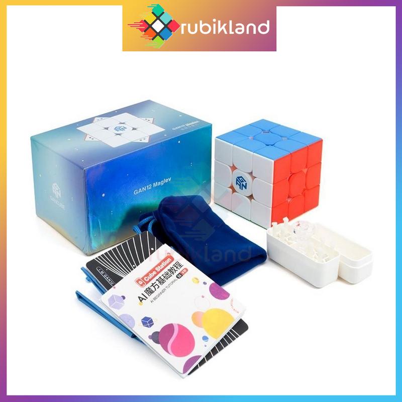 Rubik GAN 12 M Pro Maglev UV Có Nam Châm FLAGSHIP Cao Cấp Hãng GANCUBE Đồ Chơi Trí Tuệ