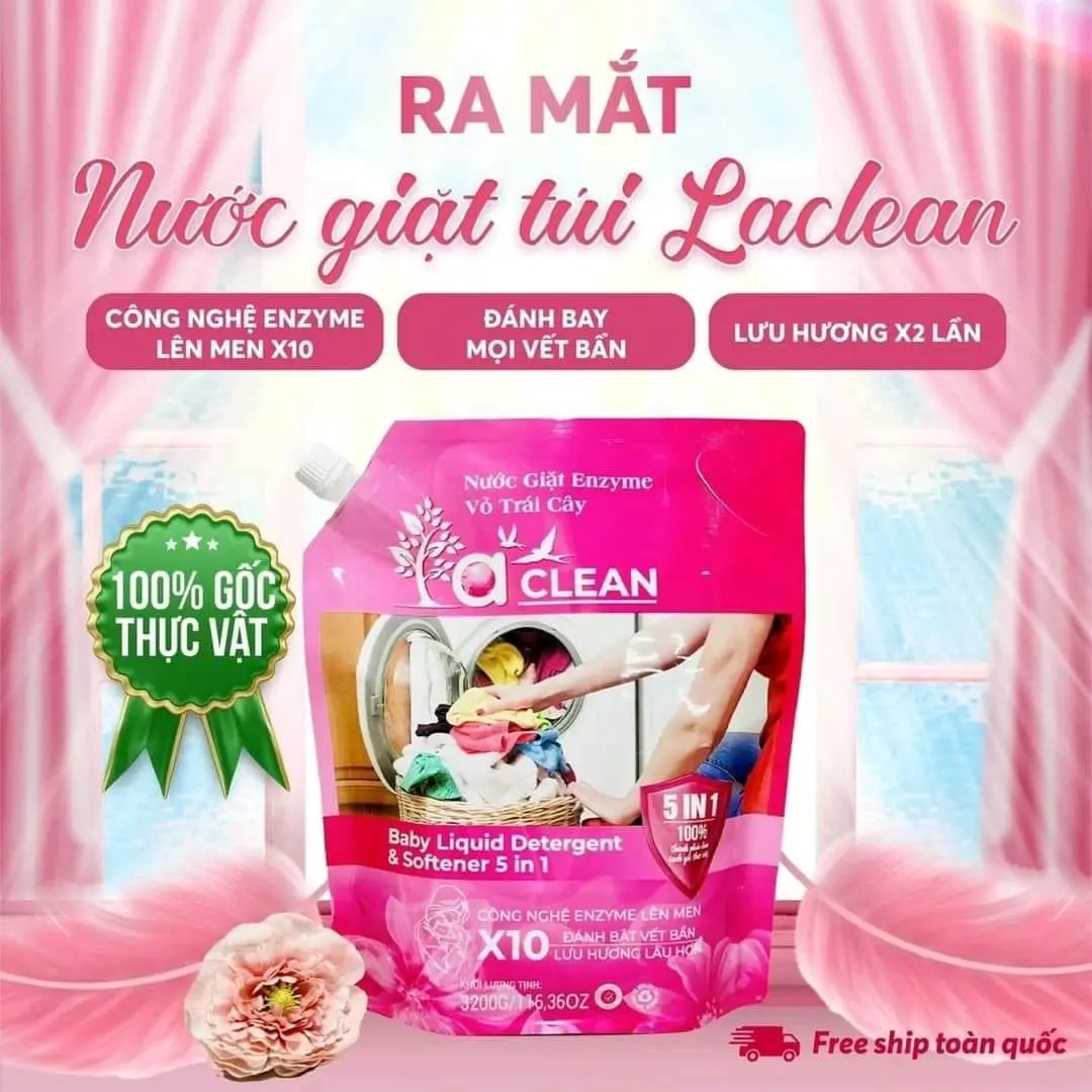 Nước giặt Aclean X10 mùi Hương