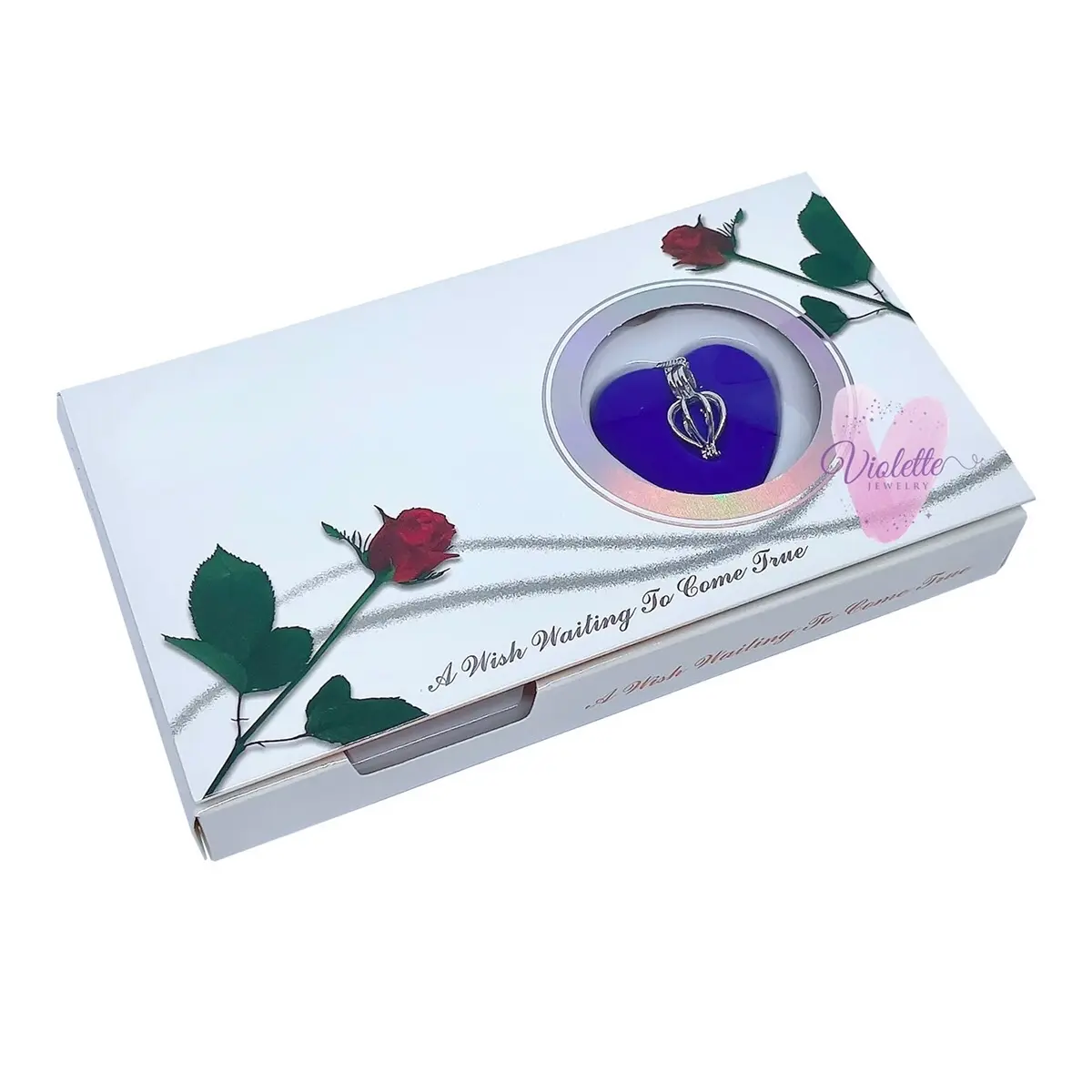 Wish Pearl Necklace / Kalung Mutiara dalam Kerang (Rose)