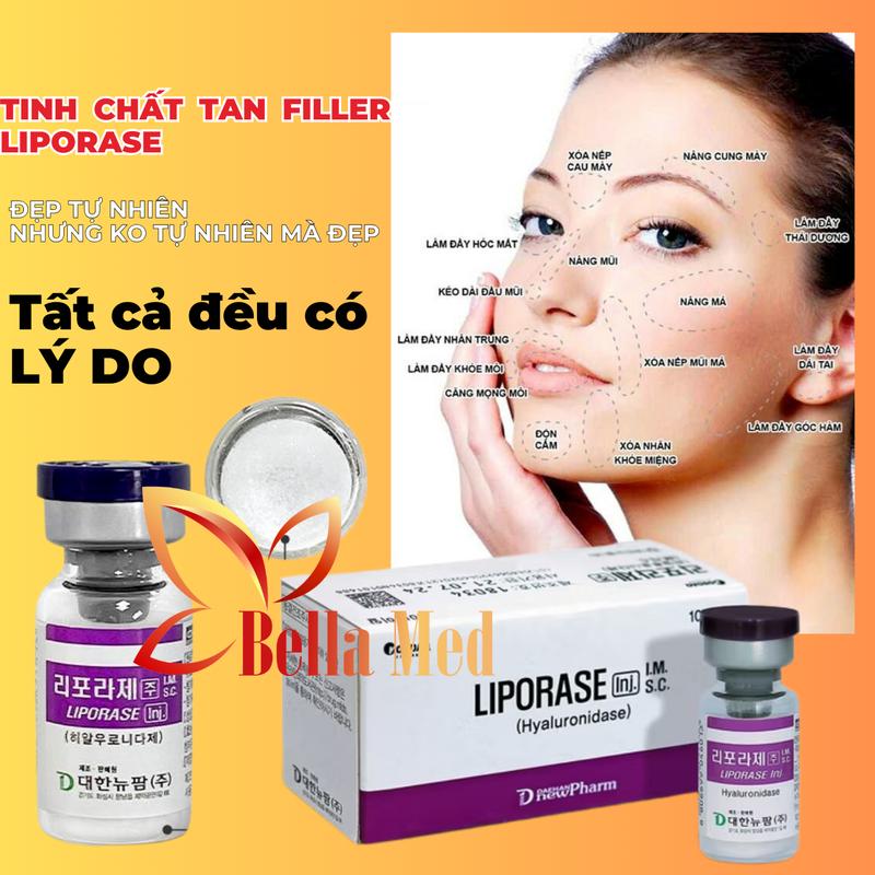 Product Introduction of Tinh chất Tan Filler Liporase - chính hãng Hàn Quốc -Hộp 10 lọ (có bán tách lẻ) 11