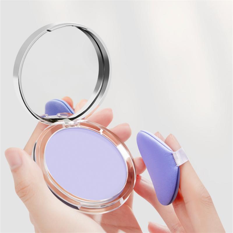 Product Introduction of CHILLAB Lavender Matte Powder - A set of powderless powders that are highly oleic, waterproof, sweatproof and colorless. Suitable for all skin types. Includes cotton pad Makeup Cosmetic 14