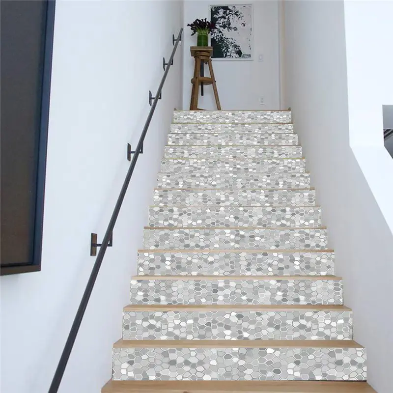 Stair Sticker, Tile Sticker, Peel and Paste Stair Sticker, Waterproof Removable Wall Sticker, Wall Decal 3