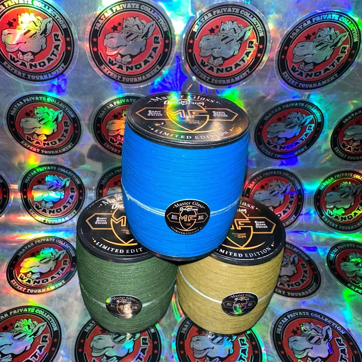 GELASAN SENAR MATI MATOT 020 MF MASTERGLASS 2000yard Khusus turnamen, khusus professional Sangat tajam, kuat, ulet dan harganya murah meriah