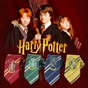 Dasi Harry Potter Dasi Cosplay  Penyihir Gryffindor Ravenclaw Hufflepuff Elegan Pria Wanita