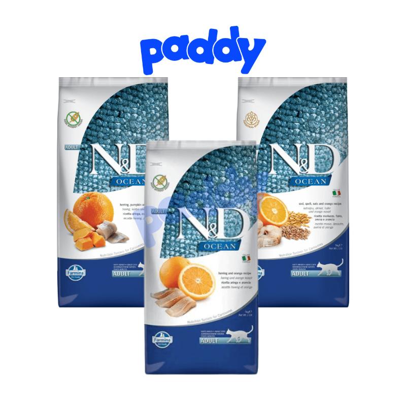 [1kg] Hạt Mèo N&D Farmina Không Ngũ Cốc (Ý) 2
