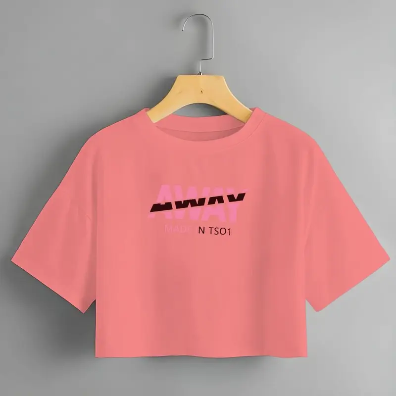 KAOS CROP TOP OVERSIZE /CROP TOP KOREA/CROP WANITA TERBARU 2023/ Kaos CROP Streetwear Oversize / Baju Kaos Distro 4