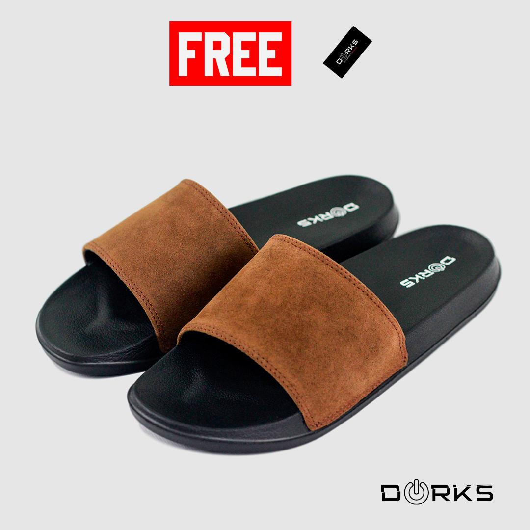 Dorks Sandal Slide Sejour Brown