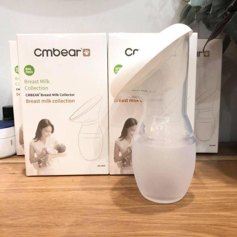Phễu Hứng Sữa, Cốc Hứng Sữa Silicon Cmbear An Toàn Và Tiện Lợi