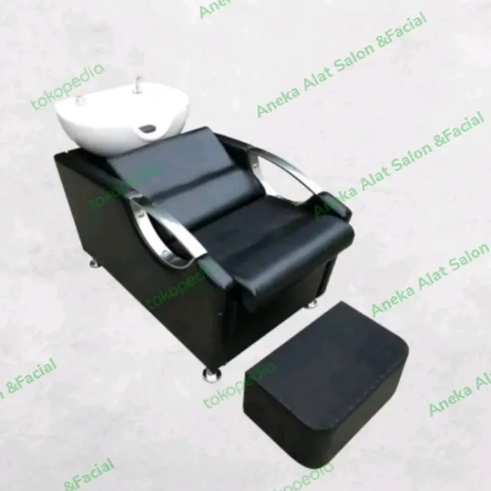 promo spesial Kursi Keramas Salon Kursi Kramas Barber Shop Import Original - Tipe 8015 Hitam 1