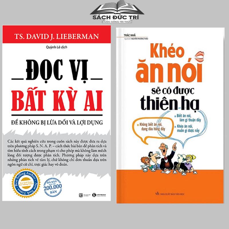 Sách - Đọc vị bất kỳ ai + Khéo ăn nói sẽ có được thiên hạ - lẻ tùẏ chọn