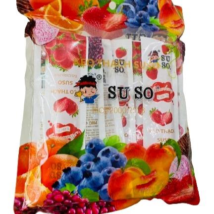 Túi 800g Thạch giòn dai Su So vị trái cây