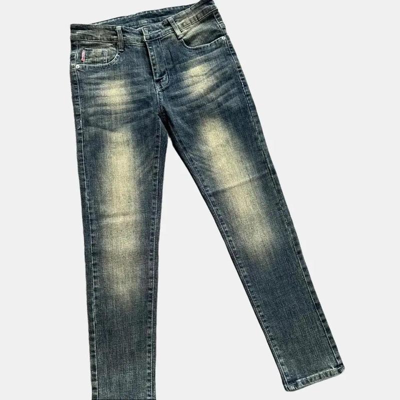 MS.20 QUẦN JEANS NAM XANH RÊU THỜI TRANG TRƠN