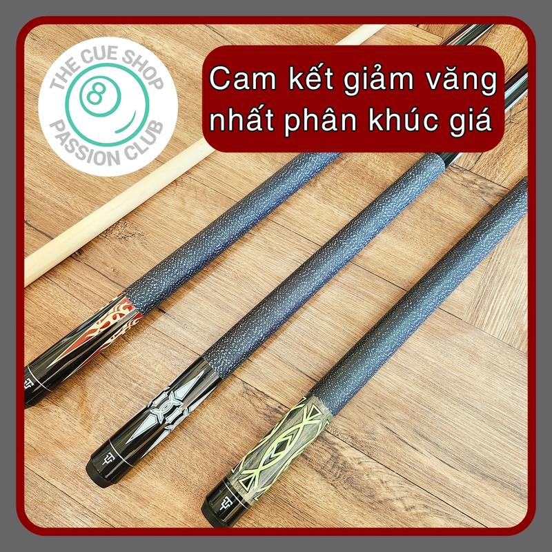 Cơ bida FURY TY EA Series tay cầm chỉ Linen.