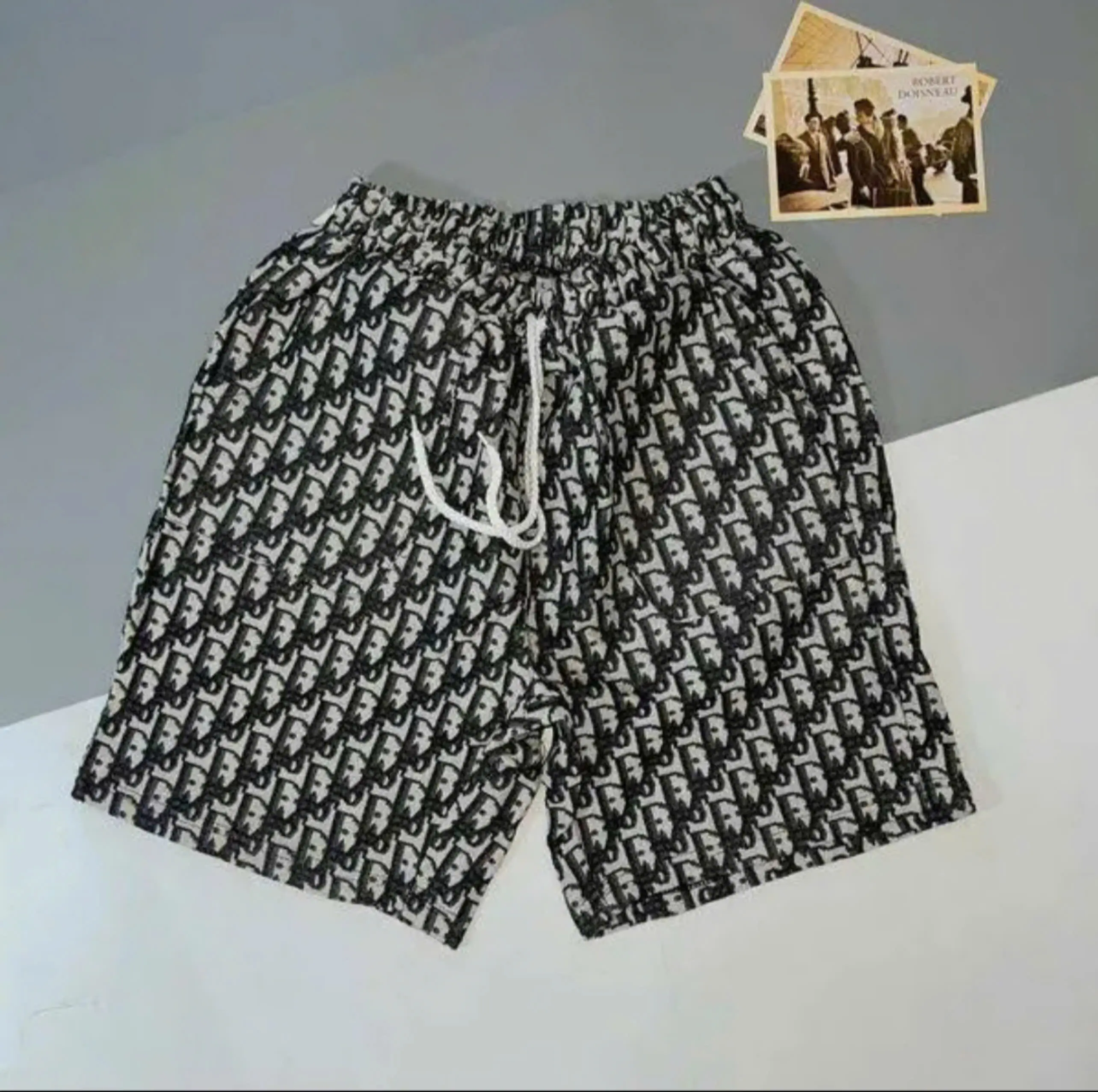 Quần Đùi Nam D- O Dập Full Logo Siêu Nét - Quần Đũi Nam Nữ Đì O Logo Full Quần Siêu Đẹp Menswear Quần