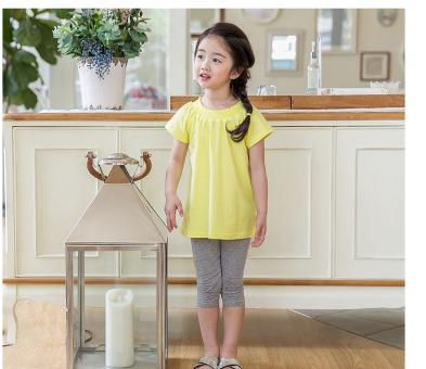 Quần legging bé gái. Quần legging đùi mùa hè chất cotton đẹp, quần dư xịn cho bé gái QCH11 2