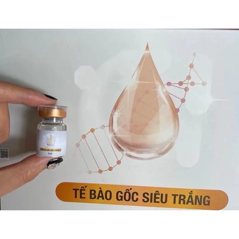 ￼TẾ BÀO GỐC SIÊU TRẮNG SUPER WHITE Giúp dưỡng trắng da và cấp ẩm, cấp nước cho da,chống lão hoá da...
