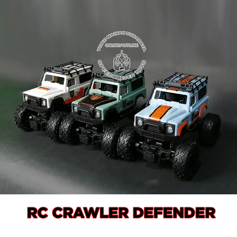 RC Mobil Crawler Defender | Mainan Anak Mobil Offroad Remote Control toys baterai 1