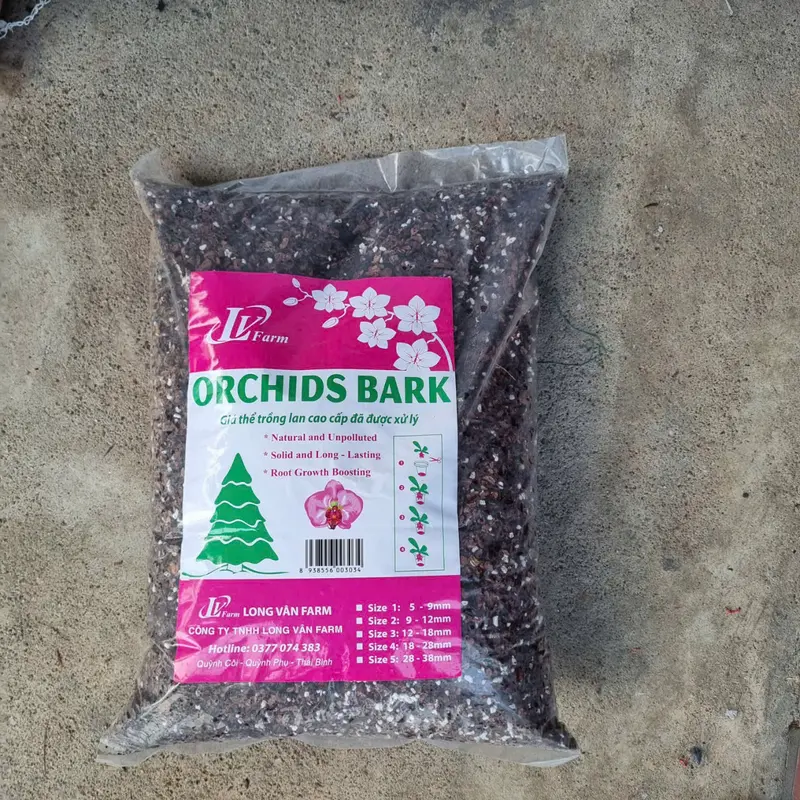 giá thể trộn sẵn cao cấp 6 trong 1 bao 4kg . chuyên cho lan đột biết, lan kiếm, phi điệp, đơn thân và cây cảnh 3