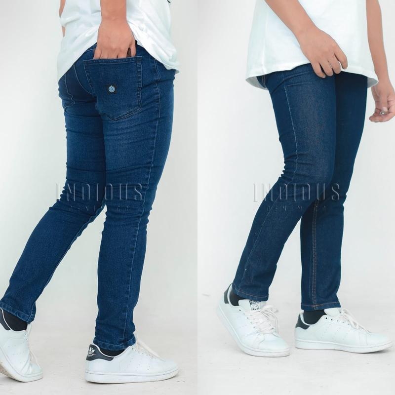 Celana jeans jumbo pria / celana panjang slimfit stretch melar / celana skinny / celana jeans Cowok dewasa 2