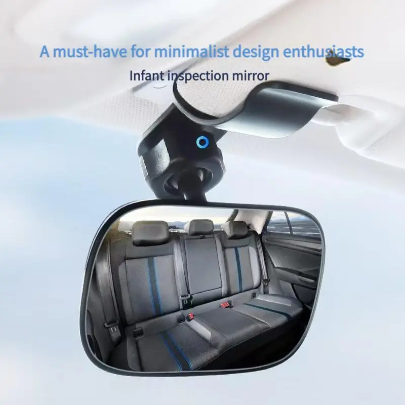 Car Rearview Mirror, Car Baby Observation Mirror, Car Seat Mirror, Car Interior Accessories for Observing Babies in The Rearview Mirror 2