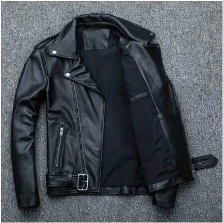 Jaket Ramones Rock N Roll Pria Dan Wanita Bahan Kulit Sintetis Premium Baru Hitam Panjang