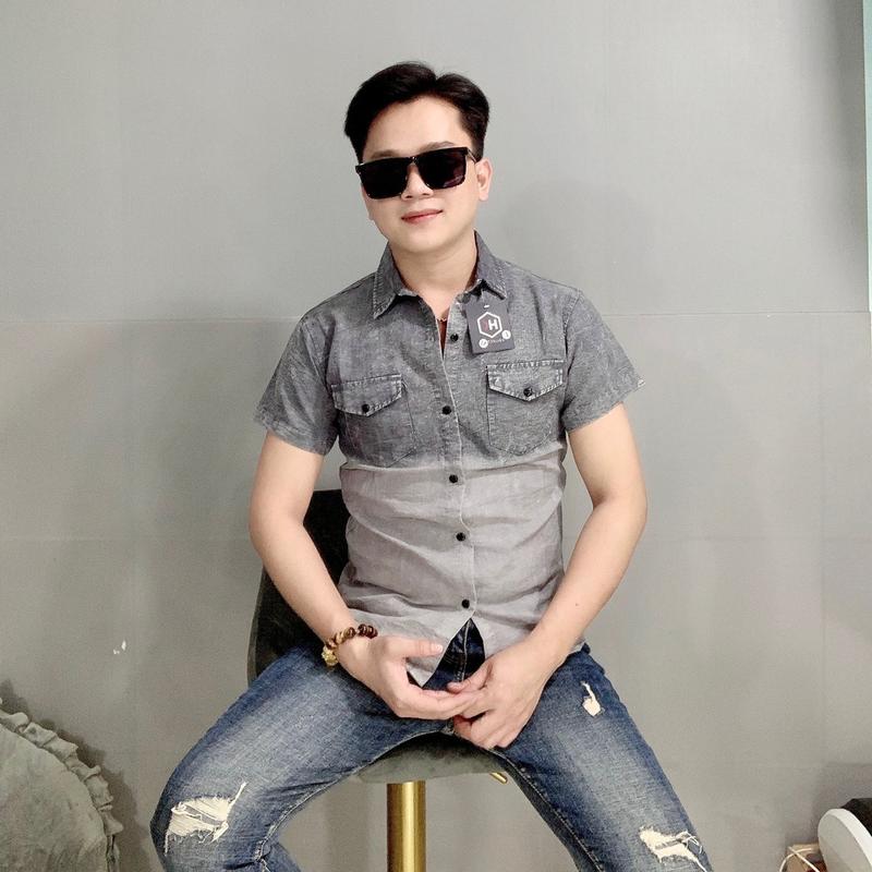 ÁO SƠMI ĐŨI GIẢ DEMIN TAY NGẮN Nam Menswear 1