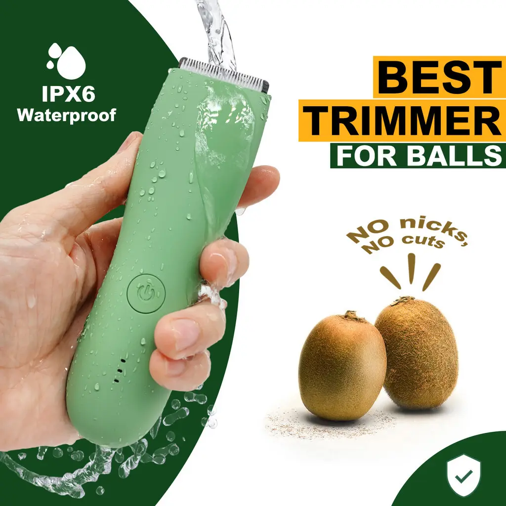 Professional Body Hair Trimmer, Groin Manscape Trimmer For Men, Electric Ball Shaver Replaceable Groomer, Pubic Grooming Clipper Male Razor Waterproof Bikini Trimmer For Women hair  trimmer hair  styler  women trimmer  men