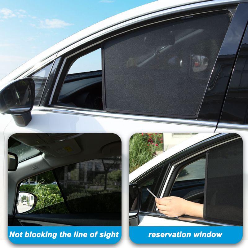 Car SunshadeFor Dodge Journey JC 2009-2020 Magnetic Car Sunshade Visor Front Windshield Frame Curtain Rear Side Window Sun Shade Shield 2