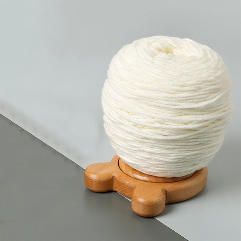 oajongll- Yarn Frame Wooden Wool Spool Handy Wooden Yarn Ball Winder ...