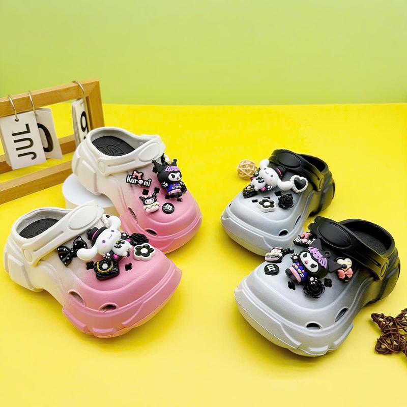 [Form To] Dép Sục Kuromi Và Cinnamoroll Cho Bé Gái GAUKID-G64 - Chất Liệu Eva, Độ Bền Cao