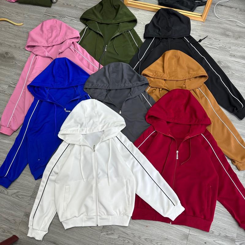 Áo khoác bigsize chống nắng, vải trơn mịn mát dáng vừa dành cho chubby (50-100kg) KHOAC10