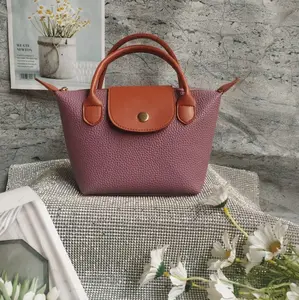 Tas Longcham dengan varian warna pink dan marun