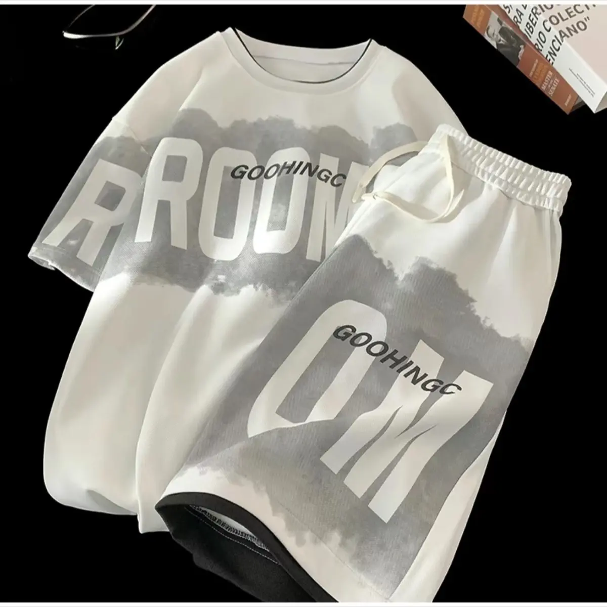 Bộ  (Áo +Quần) Nam Thoáng Mát  Co Dãn Tay Ngắn Chất liệu Vải Cotton Tổ Ong Cực Kì Mát Menswear