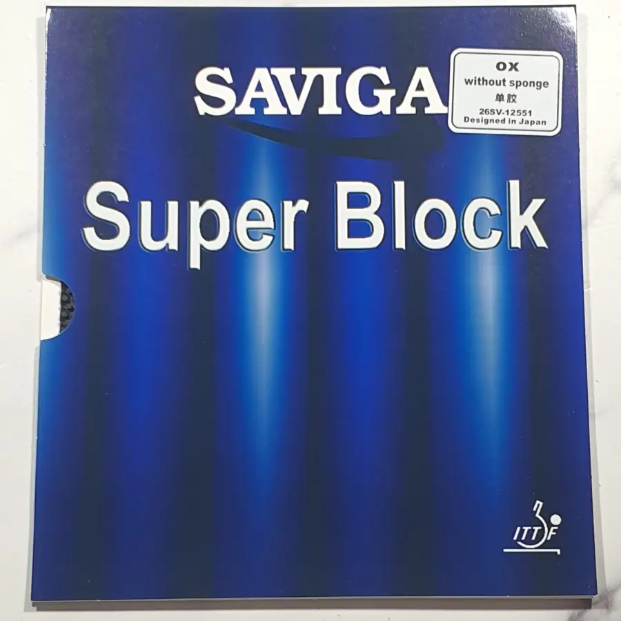Dawei Saviga Super Block OX - Karet Bintik Bertahan Panjang Long Pips