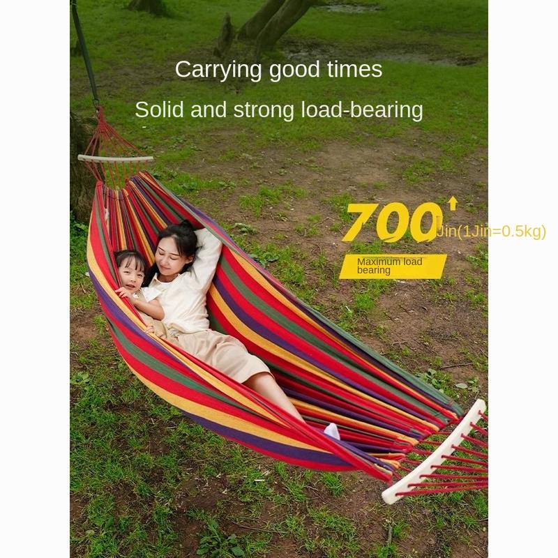 Primitive Man Hammock Outdoor Swing Double Anti-rollover Hanging ...