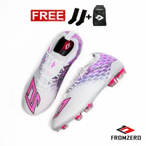 Fromzero - Sepatu Bola Fromzero Starkia Dakkar FG IN White Pink