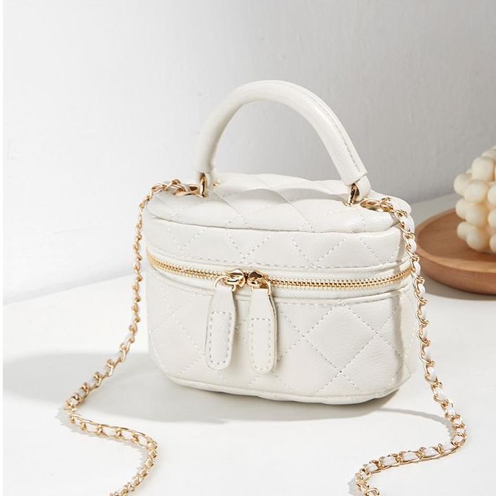 Túi Xách Đeo Chéo Cốp Dáng Đứng Size 18 Vừa Điện Thoại Túi Cốp Trần Chỉ Da Mềm Cá Tính Sang Chảnh Bag Nữ