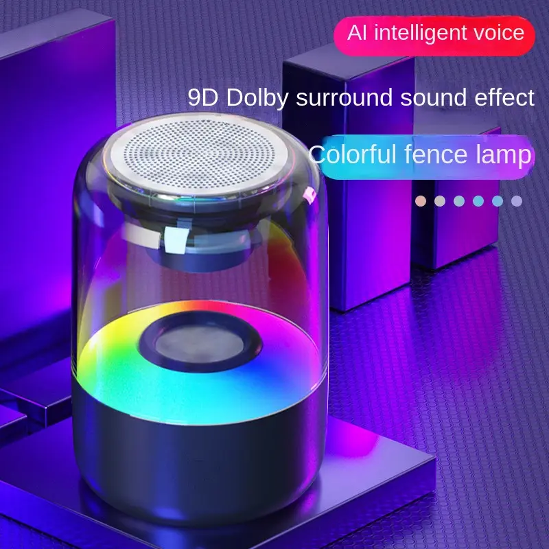Âm Thanh Bluetooth Không Dây, Bán Buôn, Tráng Men Màu Sắc, Chất Lượng Âm Thanh Cao, Âm Lượng Lớn, Thẻ Cầm Tay Gia Dụng, Loa Nhỏ Củ Loa Nghe Nhạc 0