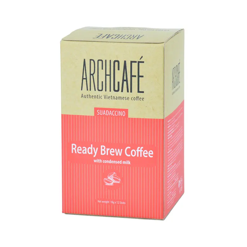 Cà phê Sữa đặc Archcafe - Condensed milk coffee- Cà phê hoà tan (12 gói x 18g) 4